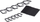 Set montimi për rack APC AR8113A, për kabllo, plastikë, i zi