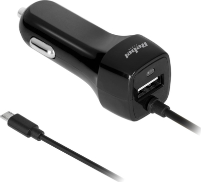 Karikues veture Rebel Micro USB, 5V 2.1A, 12 24V, i zi