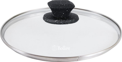 Kapak për tenxhere Bollire Stiklinis, 24 cm