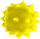Top antistres Midex Squishy, me gjemba, 8 cm, shumëngjyrësh