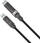 Kabllo video 4smarts USB4 ComboCord, 1.5m, 240W 40Gbps, e zezë