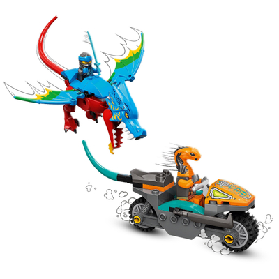 Set ndërtimi Lego Ninjago Ninja Dragon Temple 71759, 161 copa, për kalamaj 4+, shumëngjyrësh