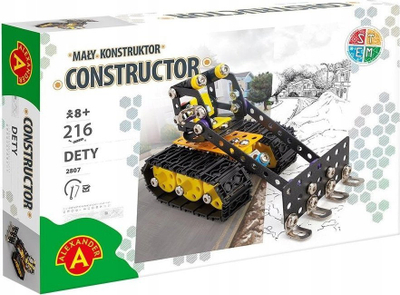 Set konstruktori Alexander Toys Dety, metalik, shumëngjyrësh