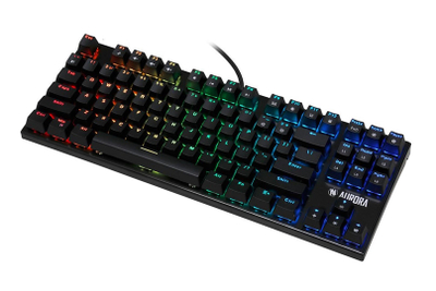 Тастатура iBOX Aurora K-2R, Blue Switch, RGB, црна