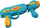 Lojë arcade Lean Toys Shark Shooting Gun, me pushkë me toptha, me zë, shumëngjyrëshe
