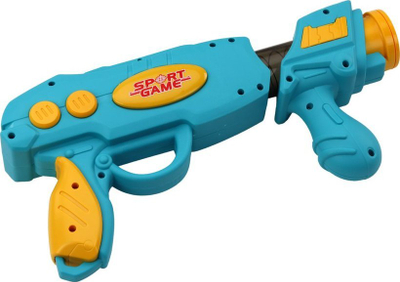 Lojë arcade Lean Toys Shark Shooting Gun, me pushkë me toptha, me zë, shumëngjyrëshe