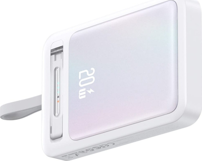Powerbank Usams XM CD219, 10000 mAh, karikim wireless magnetik, rozë