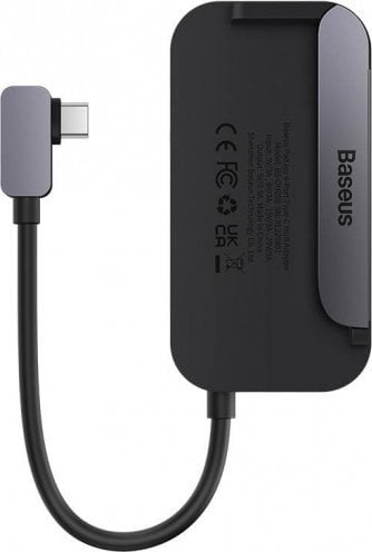 HUB USB C Baseus PadJoy 4in1, HDMI, PD, gri e errët