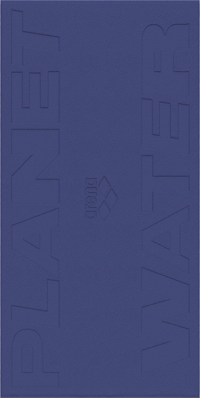 Peshqir plazhi Arena Logotype Velour, 90x180cm, pambuk, blu