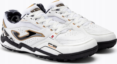Копачки за фудбал Joma FS Reactive 2402 TF, turf, природна кожа, бели, 43.5