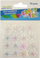 Ngjitëse zbukuruese Craft with Fun Snowflakes, vetëngjitëse, formë flok dëbore, me shumë ngjyra