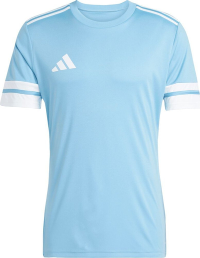 Bluzë sportive adidas Squadra 25 M JG5828, poliester i ricikluar, me teknologji Aeroready, blu