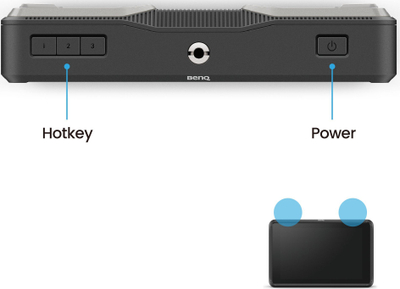 Monitor kamerik BenQ PVS7, 7", HDMI SDI, i zi