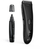 Set qethëse mjekre dhe flokësh GAMA Black Titanium Tweezer Set T744, pa kabllo, trimer për hundë dhe veshë, i zi