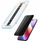 Xham mbrojtës Spigen Glas.tR EZ-FIT, iPhone 17 Air iPhone 17 Pro, privatësi, paketim 2 copë, i zi