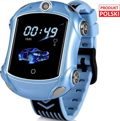 Orë e zgjuar GoGPS X01, 4G, GPS, blu