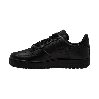 Këpucë sportive për femra Nike Air Force 1 '07 Vintage, lëkurë, të zeza