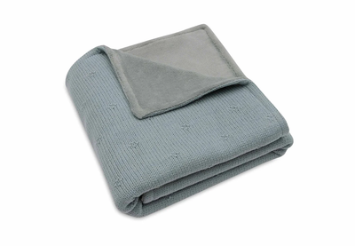Batanije Cosy Knit Sea Green Velvet, 75x100cm, e gjelbër detare