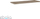 Banak lavamani Roca Kwadro A857966578, 121x40 cm, lis mat