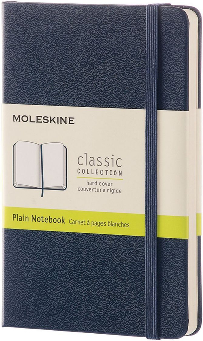 Fletore Moleskine Classic Pocket, 9 x 14 cm, 192 faqe, blu safiri