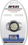 Fener koke Arcas 30710005, 19 LED, 4 mënyra drite, i zi