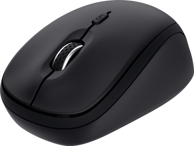 Maus Trust Yvi+, wireless RF edhe Bluetooth, 1600 DPI, i zi