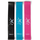 Shirita rezistence për palestër XQ Max Mini Body Shaper, set me 3 copë, 3 nivele rezistence, latex