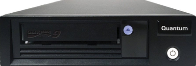 Drive лента Quantum LTO9 HH Tabletop, SAS, LTO9, црн