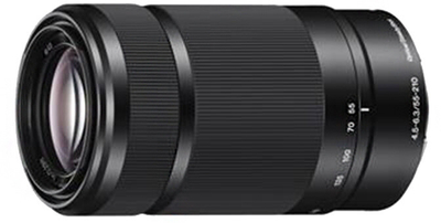 Lente, SEL-55210B, Sony