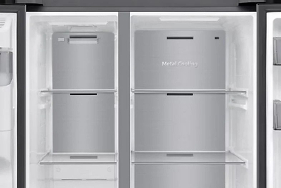 Frigorifer Samsung Bespoke AI SBS 640L, AI Energy, inoks