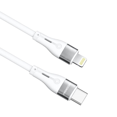 Kabllo kariku Wozinsky WSTCL1 Lightning USB‑C, PD 27W, 1 m, e bardhë