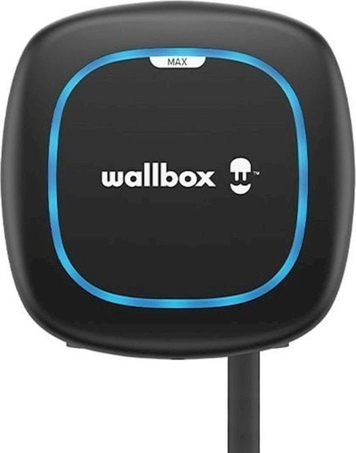 Karikues muri për makina elektrike Wallbox Pulsar Max, 7.4 kW AC, kabllo 5 m Type 2, i zi