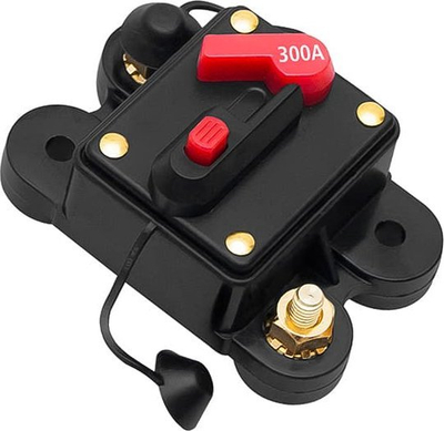 Ndërprerës automatik sigurie Blow 3779, 300A, 12–48V, i zi