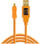 Kabllo USB Tether Tools CU8015, USB A në Mini USB B, 4.6m, portokalli