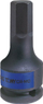 Kokë çelësi goditëse TONY, 3/4", 19 mm, 87 mm, gri