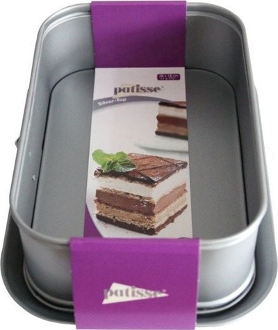 Правоаголна тава за печење Patisse Silver Top, 28x18cm, нелеплива, сребрена
