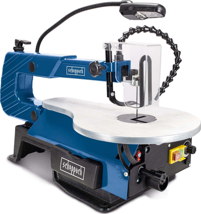Sharrë dekupimi Scheppach SD 1600V, 120W, lartësi prerjeje 50 mm, blu