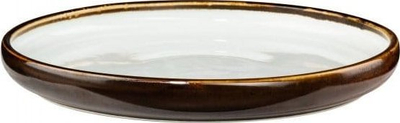 Pjatë e sheshtë Verlo Slow, porcelan, 25cm, e bardhë