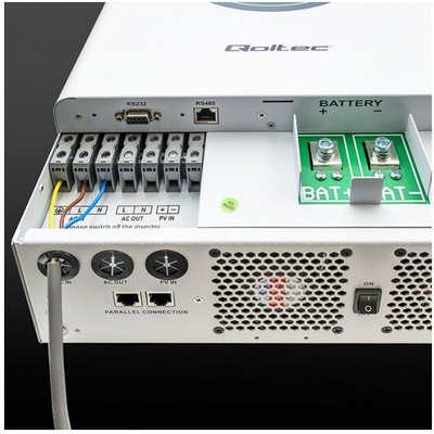 Inverter solar Qoltec Off-Grid, 6.2kVA 6.2kW, 120A MPPT, gri
