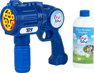 Играчка меурчиња Fru Blu TM Toys Bubble Shooter, со течност 0.4L, со ЛЕД светла, повеќебојна