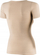 Bluzë Brubeck COMFORT MERINO për femra, merino, madhësia S, bezhë