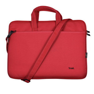 Çantë dore për laptop Trust Bologna, 16", e kuqe