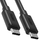 Kabllo USB Unitek, USB-C në USB-C, 1 m, e zezë