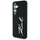 Kapak telefoni Karl Lagerfeld Silicone Metal Signature Logo, për Samsung Galaxy S25, silikon, i zi