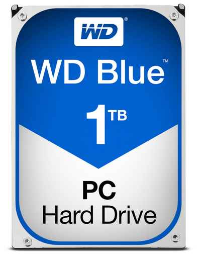 Hard Disk Western Digital WD Blue WD10EZEX, 1TB, 3.5\", 7200RPM, 64MB Cache, SATA 6Gb/s, blu