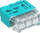 Lidhës elektrik push-in ORNO OR-SZ-8004, 3 përçues, set 10 copë, ngjyrë turkeze