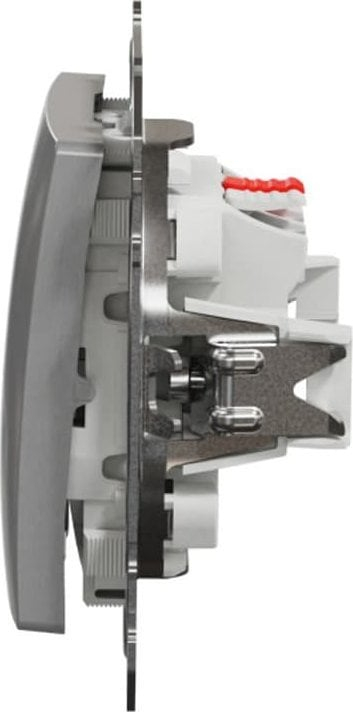 Buton zile Schneider Electric Sedna Design SDD113131, 1 pol, argjend alumini