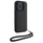 Mbulesë telefoni BMW Signature Leather Wordmark Cord për iPhone 16 Pro Max 6.9", lëkurë, e zezë
