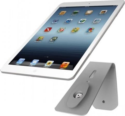 Mbajtëse sigurie për tablet Maclocks HoverTab, universale, e bardhë