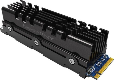SSD i brendshëm PNY CS3040 M.2 NVMe, 1TB, me ftohës alumini, i zi